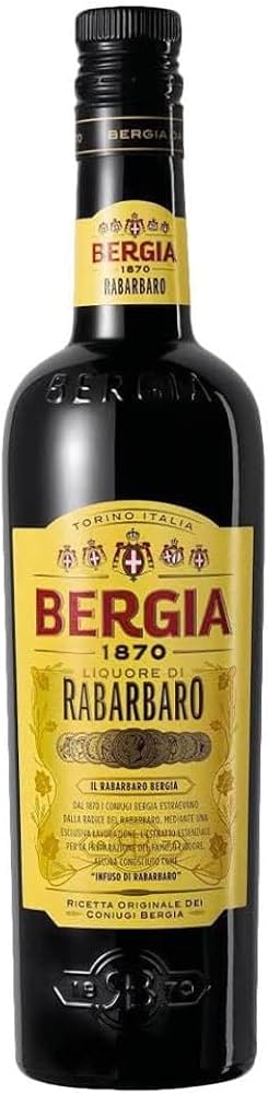 LIQUORE RABARBARO BERGIA 18970  CL. 0.70