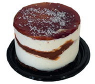 CHEESECAKE COCCO E CARAMELLO 110 GR  CF DA 9 PZ