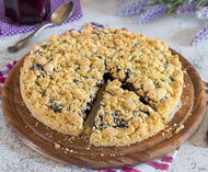 TORTA SBRICIOLATA INTEGRALE AI FRUTTI DI BOSCO